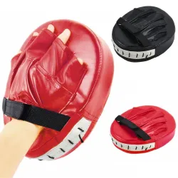 Gant de boxe plat en cuir - entraînement / taekwondo / arts martiaux / karaté
