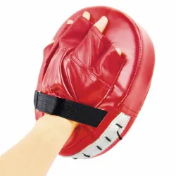 Gant de boxe plat en cuir - entraînement / taekwondo / arts martiaux / karaté