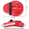 Cuscinetti da boxe - guantoni da boxe curvi / da allenamento - kickboxing / karate / muay thai