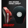 Boxing pads - curved punching / training gloves - kickboxing / karate / muay thaiMartial Arts