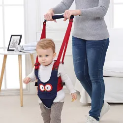 Trotteur bébé - avec gilet - harnais avec laisse de sécurité