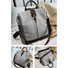 Vintage-Lederrucksack - Umhängetasche - große Kapazität