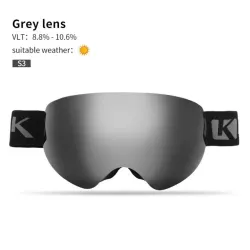 Kutook - skibriller - doble lags UV-sikker linse - anti-tåke