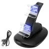 Dual charger - stand - USB - LED - for PS4 / PS4 Pro / PS4 Slim controllerChargers