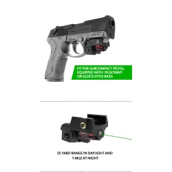 Gun laser sight - green laser pointerMilitary