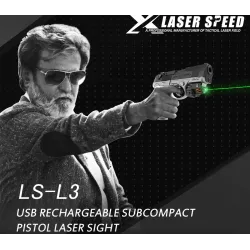 Aseen lasertähtäin - vihreä laserosoitin