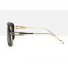 Gafas de solGafas de sol vintage/steampunk - montura de metal - oversize - unisex