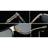Gafas de solGafas de sol vintage/steampunk - montura de metal - oversize - unisex