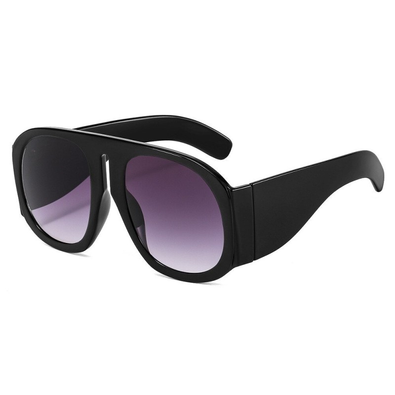 Óculos de sol grandes redondos - unissex - UV 400