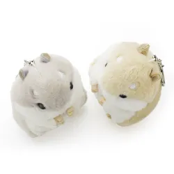 Pingente de mini hamster - chaveiro