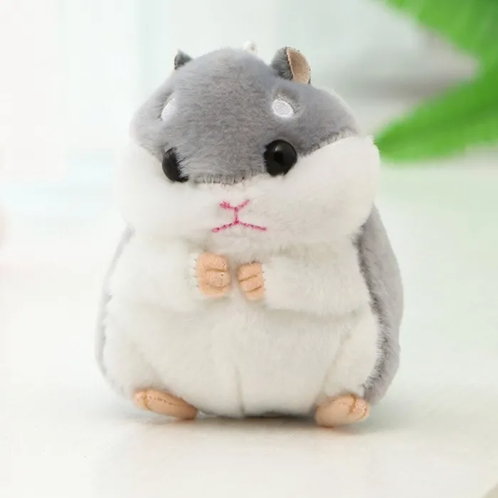 Pingente de mini hamster - chaveiro