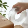 Nano-tape double face - adhésif - transparent - réutilisable - étanche