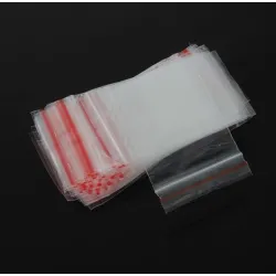 4 * 6 cm - ziplock - resealable packing plastic bags - 100 piecesStorage Bags