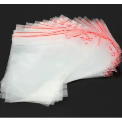 35 * 45 cm - ziplock - sacs plastiques d'emballage refermables - 100 pièces