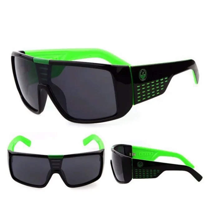 Fasjonable retro solbriller - oversized - drage