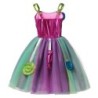 Prinsessekjole - slikkepinner / godteri / regnbuefarger - jentekostyme