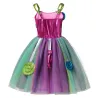 Robe de princesse - sucettes / bonbons / couleurs arc-en-ciel - déguisement fille
