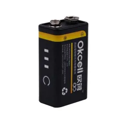 BateríasOKCELL - batería de litio - recargable - USB - 9V - 800 mAh