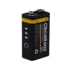 OKCELL - litiumbatteri - oppladbart - USB - 9V - 800 mAh