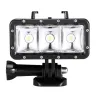 Undervanns LED dykkerlys - for GoPro - 30 m