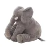 Éléphant géant - oreiller de couchage en peluche pour bébé - jouet