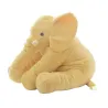 Éléphant géant - oreiller de couchage en peluche pour bébé - jouet