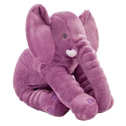 Kjempeelefant - utstoppet babysovepute - leketøy