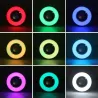 Inteligentna żarówka RGB / LED - ściemnialna - z głośnikiem Bluetooth - pilotem - E27 - 12WBluetooth Głośniki