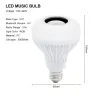 Ampoule intelligente RGB / LED - dimmable - avec haut-parleur Bluetooth - déportée - E27 - 12W