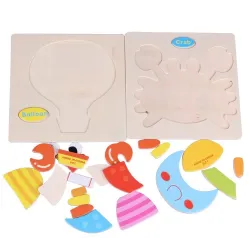 3D trepuslespill - pedagogisk leke
