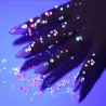 Cristais luminosos - decoração de unhas com strass - tamanhos mistos