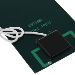 Painel solar USB - carregador rápido - 5W