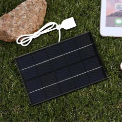 USB solar panel - fast charger - 5WSolar panels