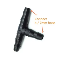 1/4" 4-7 mm - séparateur de tuyau d'arrosage de jardin - connecteurs - 20 pièces
