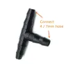 1/4" 4-7 mm - séparateur de tuyau d'arrosage de jardin - connecteurs - 20 pièces