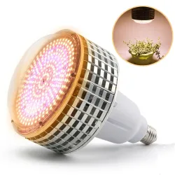 LED-Lampe - Pflanzenlicht - Vollspektrum - Hydrokultur - E27 - 100W - 150W - 300W