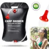 Camp dusjpose - solenergi oppvarmet - PVC - 20L