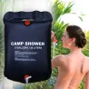 Camp dusjpose - solenergi oppvarmet - PVC - 20L