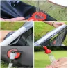 Camp dusjpose - solenergi oppvarmet - PVC - 20L