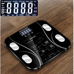 Elektronisk smart viktvåg - 13 body index - kroppsfett - BMI - LCD-display