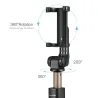 3 i 1 - trådlöst ministativ / selfiestick - Bluetooth - för smartphone