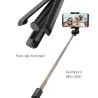 3 i 1 - trådlöst ministativ / selfiestick - Bluetooth - för smartphone