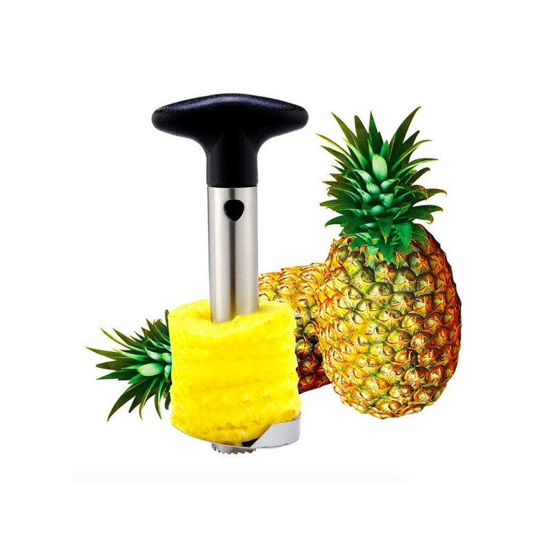 Ananasskärare / skalare - rostfri skärare