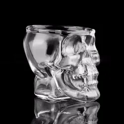 Skull head - shot juomalasi - 80 ml