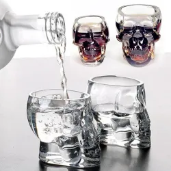 Skull head - shot juomalasi - 80 ml