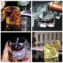 Skull head - shot juomalasi - 80 ml