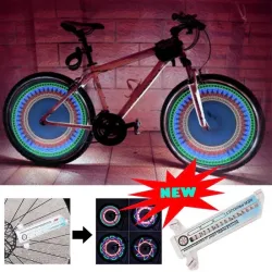 Bicycle spoke wheel light - LED - 30 patternsLights