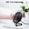 Mini ventilatore da tavolo - ventilatore - ultra silenzioso - USB