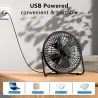Mini ventilatore da tavolo - ventilatore - ultra silenzioso - USB