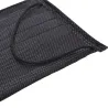 Masques de protection visage / bouche - jetables - 4 couches - noir - 50 pièces